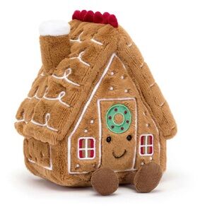 Jellycat Amuseables Gingerbread House plush
